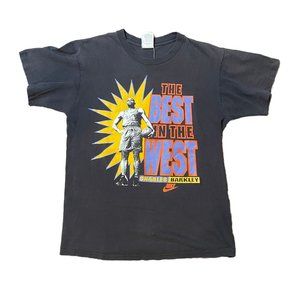 Vintage Rare Nike Charles Barkley The Best of The West Shirt Suns NBA Basketball